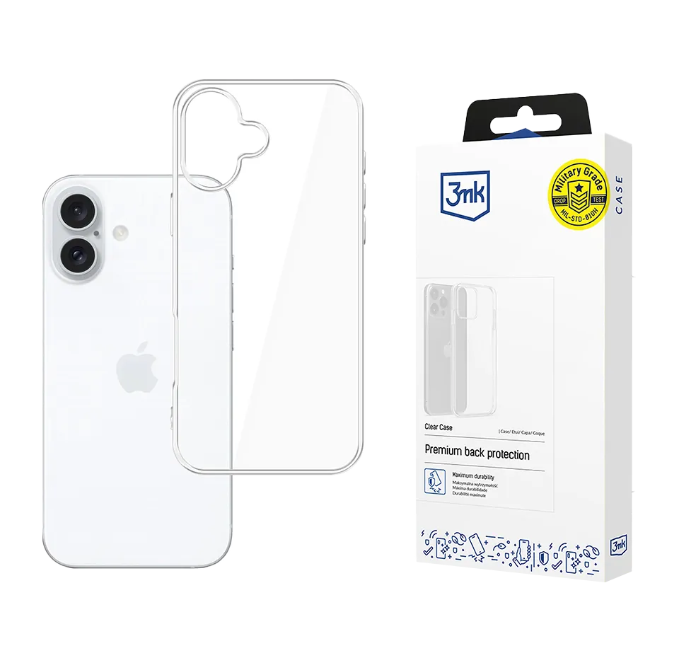 Aps. dėklas Apple iPhone 16 (3mk)