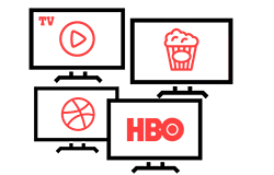 TV + Filmai + Sportas + HBO